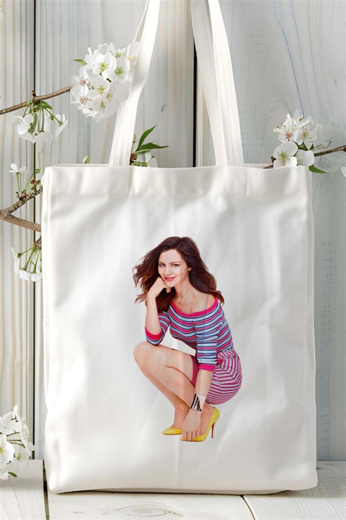 Art hedi̇ye Katharine McPhee Baskılı Bez çanta Kişiye Özel Model 3