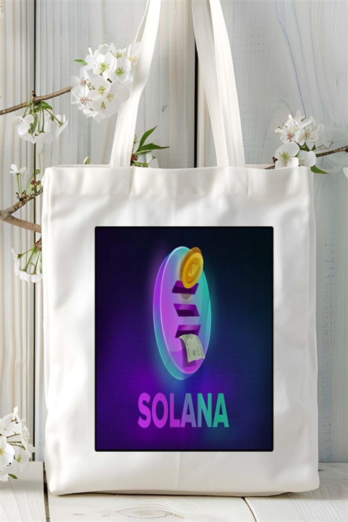 Art hedi̇ye solana Baskılı Bez Çanta omuz çantası Kişiye Özel desen 1