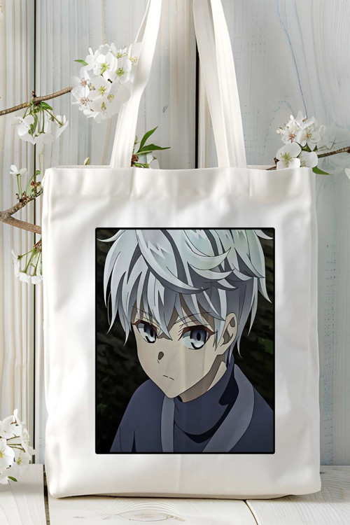 Art hedi̇ye Sekai Saikou no Ansatsusha, Isekai Kizoku ni Baskılı bez omuz çantası kişiye özel model 2