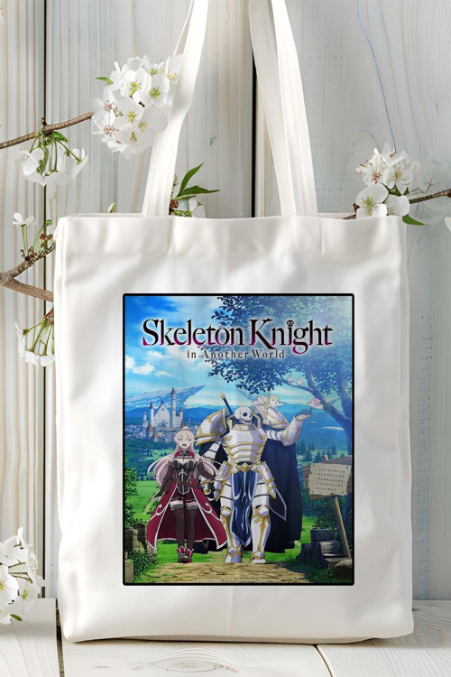 Art hedi̇ye Gaikotsu Kishi-sama, Tadaima Isekai e Odekakechuu Baskılı bez omuz çantası kişiye özel model 1