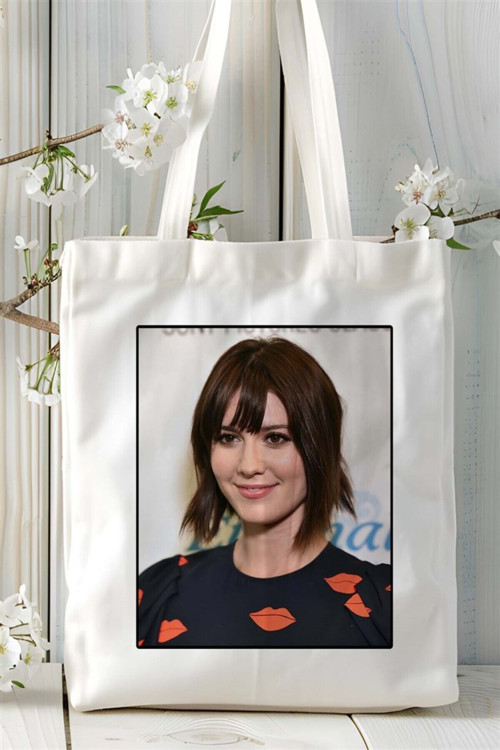 Art hedi̇ye Mary Elizabeth Winstead Baskılı Bez Çanta omuz çantası Kişiye Özel desen 1