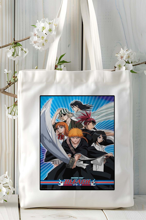 Art hedi̇ye Bleach Baskılı bez omuz çantası kişiye özel model 2