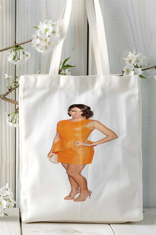 Art hedi̇ye Lauren Cohan Baskılı Bez çanta Kişiye Özel Model 1