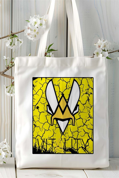 Art hedi̇ye team vitality Baskılı Bez Çanta omuz çantası Kişiye Özel desen 1