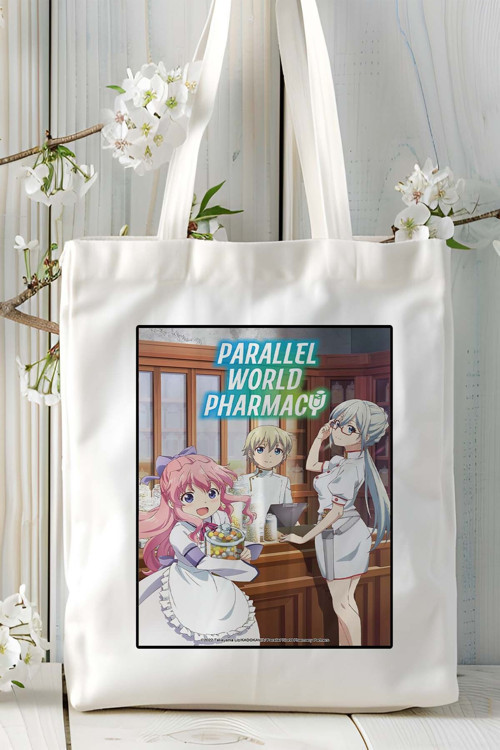Art hedi̇ye Isekai Yakkyoku Baskılı bez omuz çantası kişiye özel model 1