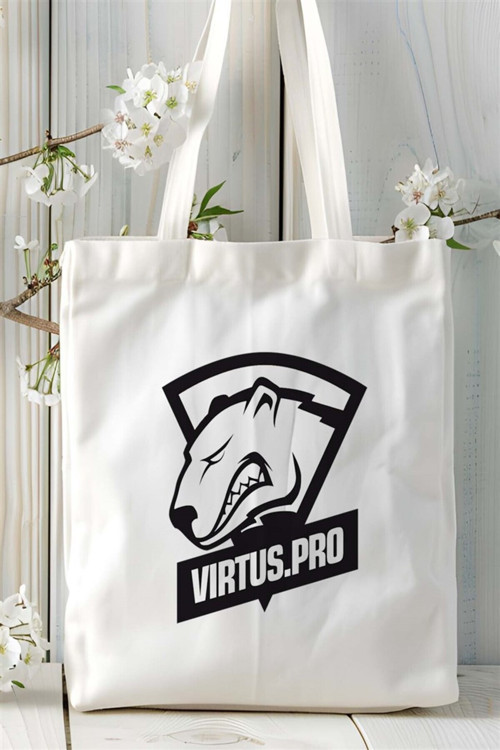 Art hedi̇ye virtus pro Baskılı Bez çanta Kişiye Özel Model 1