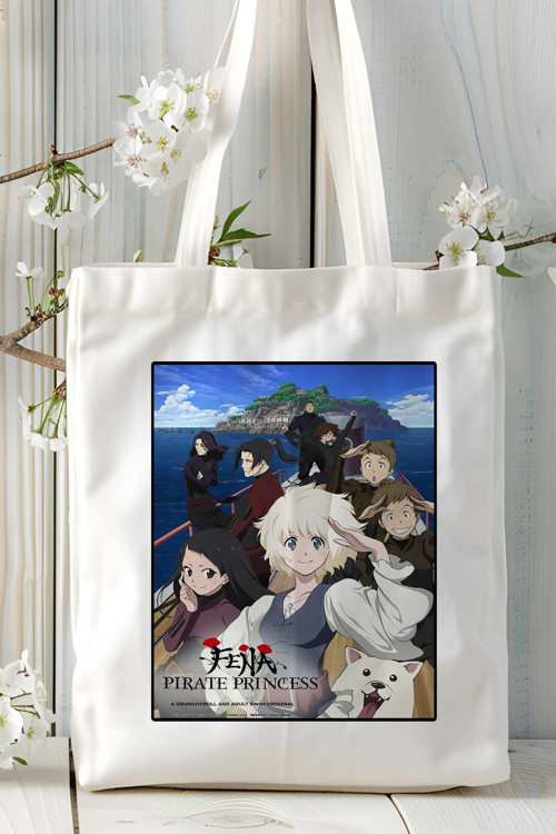 Art hedi̇ye Fena: Pirate Princess (Kaizoku Oujo Baskılı bez omuz çantası kişiye özel model 1