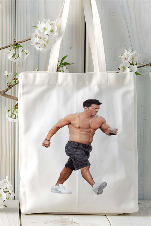 Art hedi̇ye Mark Wahlberg Baskılı Bez çanta Kişiye Özel Model 2