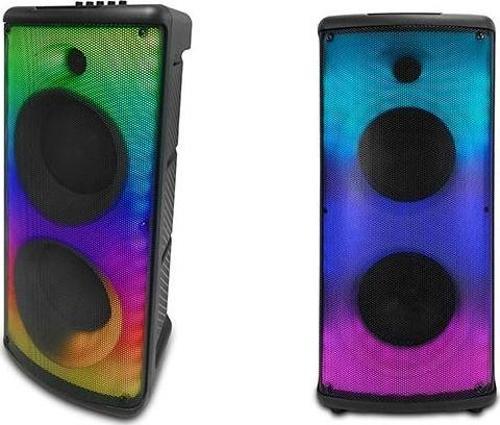 Md-833Kp 7.4V3000Mah 30W Bluetooth/Usb/Tf/Fm/Led Işıklı Kablolusuz Mikrofonlu Toplantı Anfisi