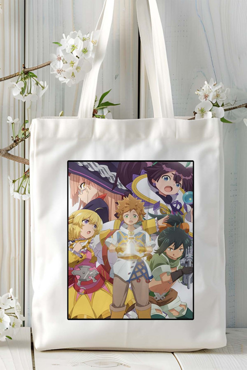 Art hedi̇ye Tatoeba Last Dungeon Mae no Mura no Shounen Baskılı bez omuz çantası kişiye özel model 1