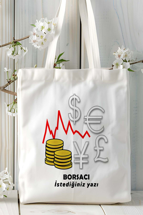 Art hedi̇ye borsacı Baskılı bez omuz çantası kişiye özel model 22