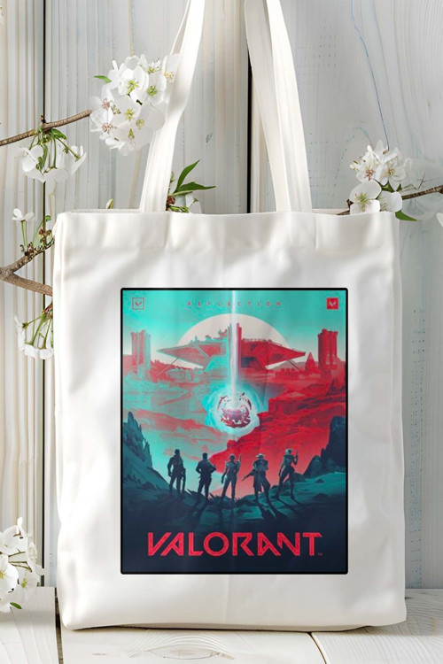 Art hedi̇ye valorant oyun Baskılı Omuz Çanta Kişiye Özel model 15