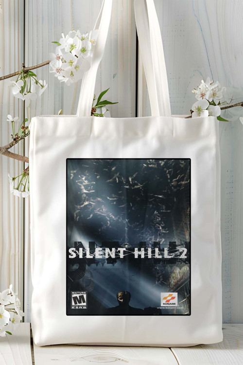 Art hedi̇ye slient hill Oyun Baskılı Omuz Çanta Kişiye Özel model 6