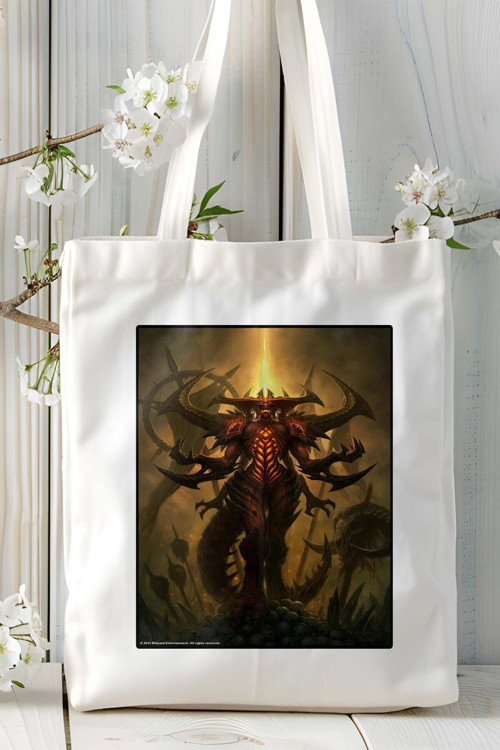 Art hedi̇ye diablo Oyun Baskılı Omuz Çanta Kişiye Özel model 11