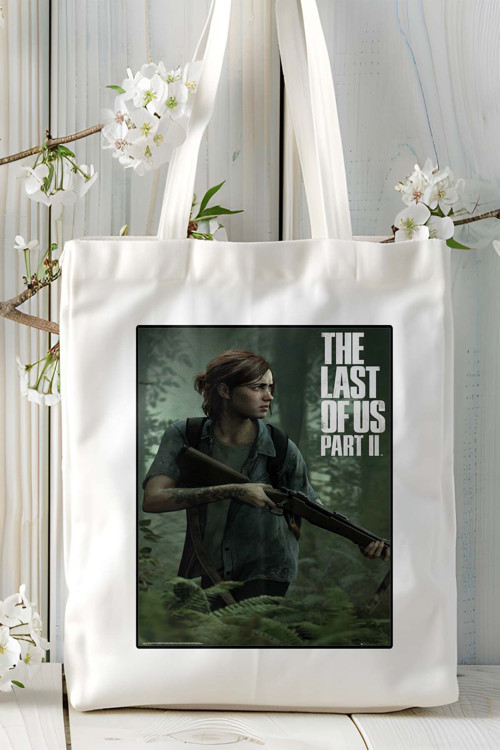 Art hedi̇ye the last of us Oyun Baskılı Bez Çanta Omuz Çantası Kişiye Özel model 18