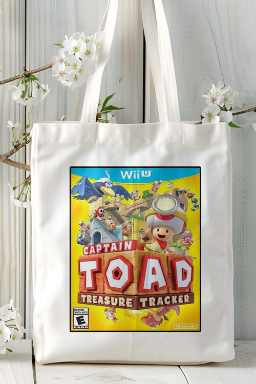 Art hedi̇ye Captain Toad oyun Baskılı Bez Çanta Omuz Çantası Kişiye Özel model 2