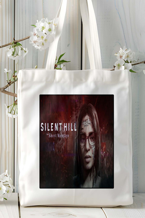 Art hedi̇ye slient hill Oyun Baskılı Omuz Çanta Kişiye Özel model 8