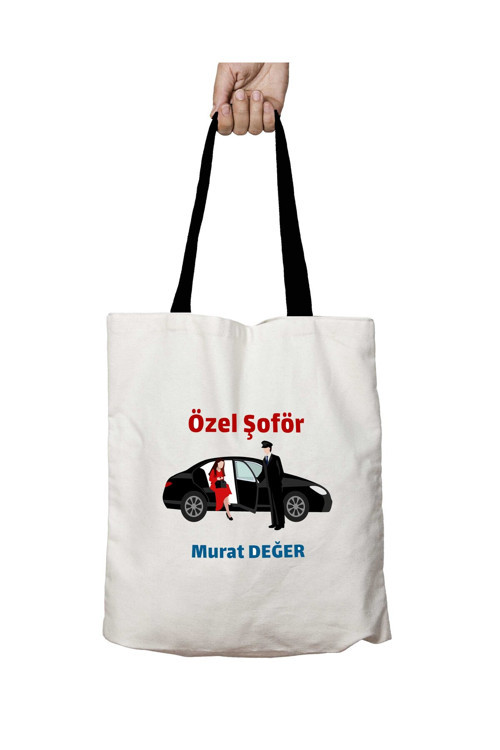 Art hedi̇ye Siyah Kulplu Kişiye Özel Özel Şoför Araba Yıkanabilir Okul Omuz Çanta