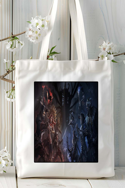 Art hedi̇ye path of exile oyun Baskılı Omuz Çanta Kişiye Özel model 4