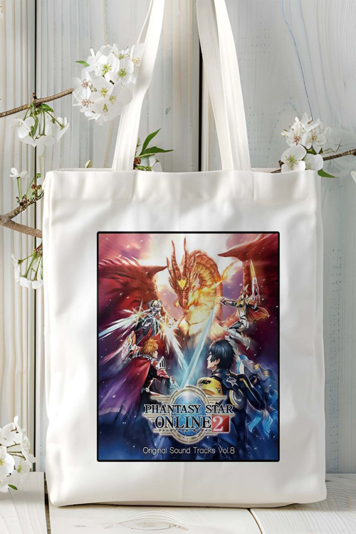 Art hedi̇ye Phantasy Star online Oyun Baskılı Omuz Çanta Kişiye Özel model 1