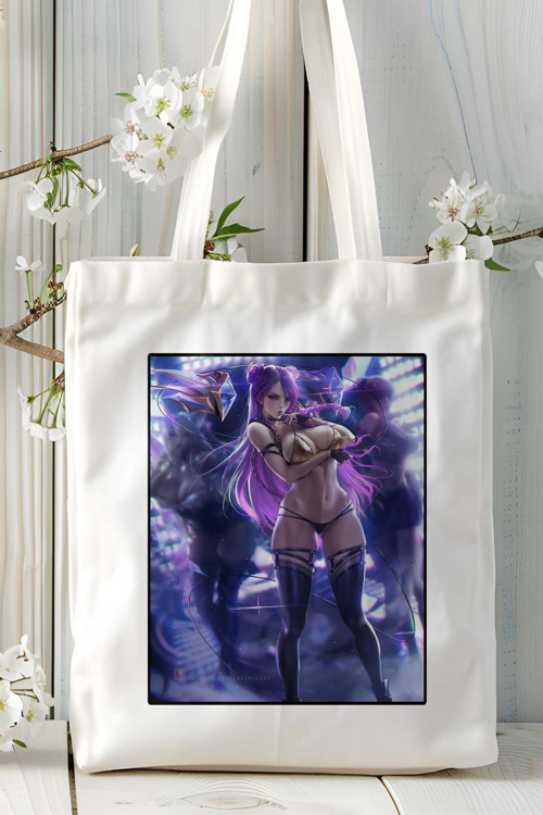 Art hedi̇ye League of Legends Oyun Baskılı Bez Çanta Omuz Çantası Kişiye Özel model 2