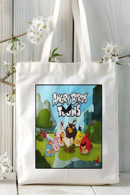 Art hedi̇ye angry birds Oyun Baskılı Omuz Çanta Kişiye Özel model 15