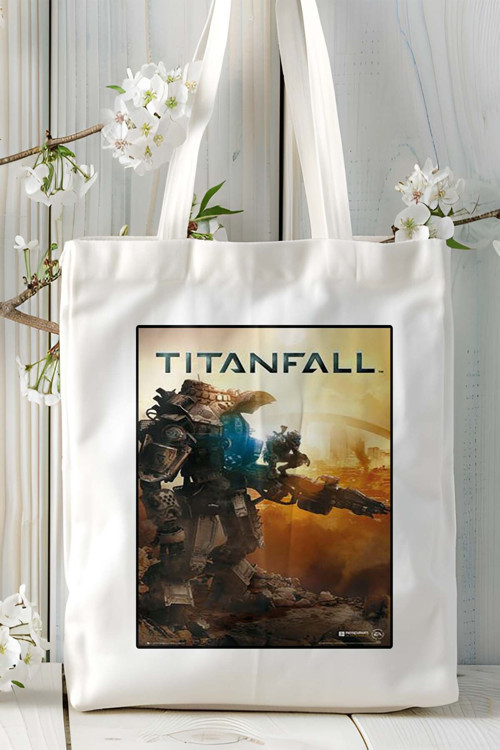 Art hedi̇ye Titanfal Oyun Baskılı Omuz Çanta Kişiye Özel model 4