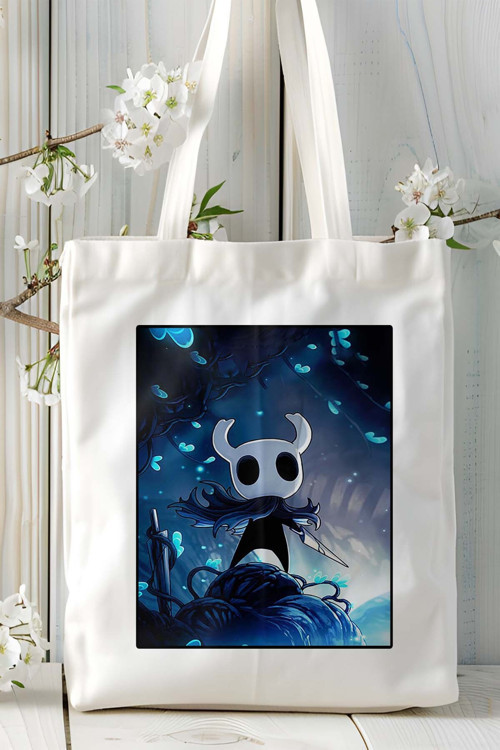Art hedi̇ye hollow knight Oyun Baskılı Omuz Çanta Kişiye Özel model 2
