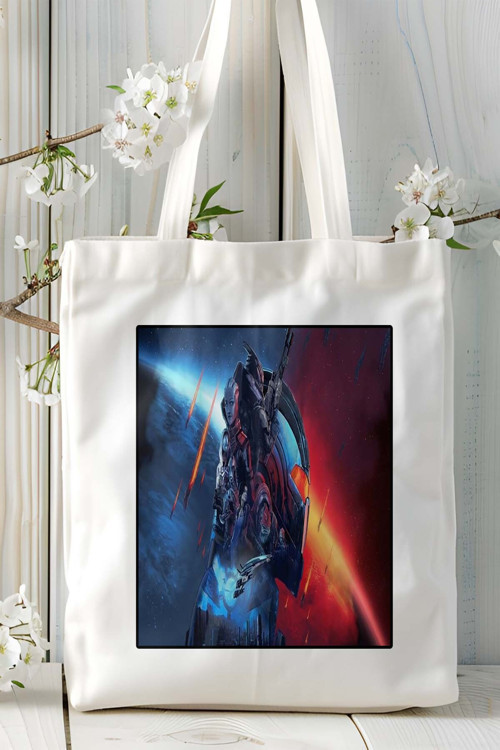 Art hedi̇ye mass effect Oyun Baskılı Omuz Çanta Kişiye Özel model 13