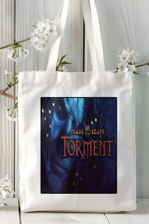 Art hedi̇ye Planescape Torment Oyun Baskılı Omuz Çanta Kişiye Özel model 4