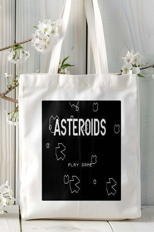 Art hedi̇ye asteroids Oyun Baskılı Omuz Çanta Kişiye Özel model 1