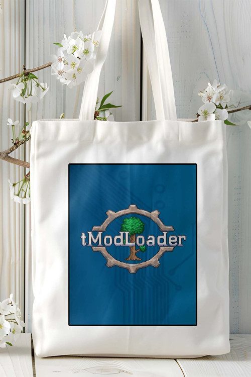 Art hedi̇ye tmodloader oyun Baskılı Bez Çanta Omuz Çantası Kişiye Özel model 1