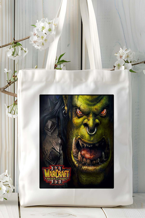 Art hedi̇ye warcraft Oyun Baskılı Omuz Çanta Kişiye Özel model 6