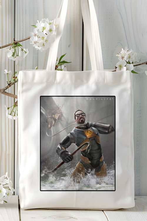 Art hedi̇ye half life Oyun Baskılı Omuz Çanta Kişiye Özel model 8