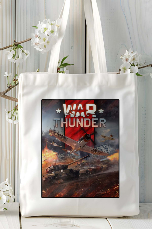 Art hedi̇ye war thunder oyun Baskılı Omuz Çanta Kişiye Özel model 1
