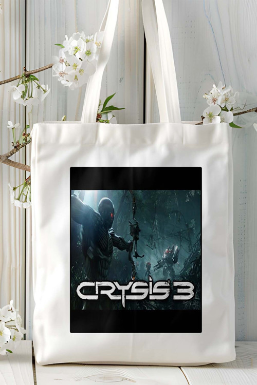 Art hedi̇ye crysis Oyun Baskılı Omuz Çanta Kişiye Özel model 3