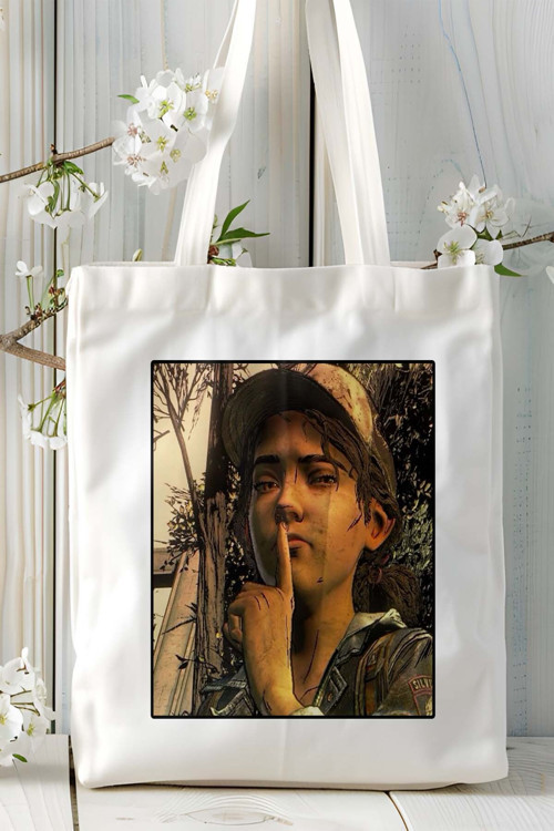 Art hedi̇ye The Walking Dead Oyun Baskılı Omuz Çanta Kişiye Özel model 12