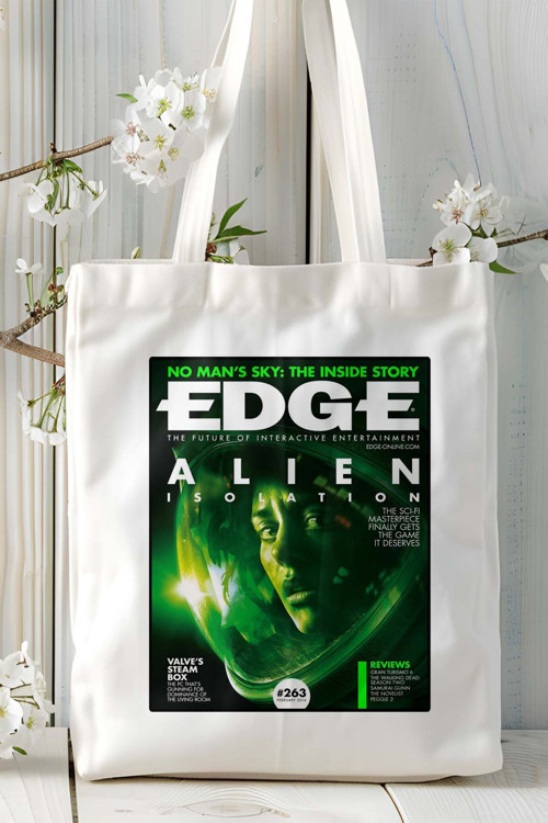 Art hedi̇ye alien isolation Oyun Baskılı Omuz Çanta Kişiye Özel model 1