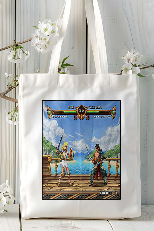 Art hedi̇ye soulcalibur Oyun Baskılı Omuz Çanta Kişiye Özel model 4