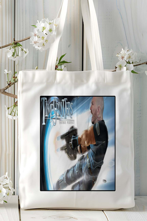 Art hedi̇ye Time splitters oyun Baskılı Omuz Çanta Kişiye Özel model 2