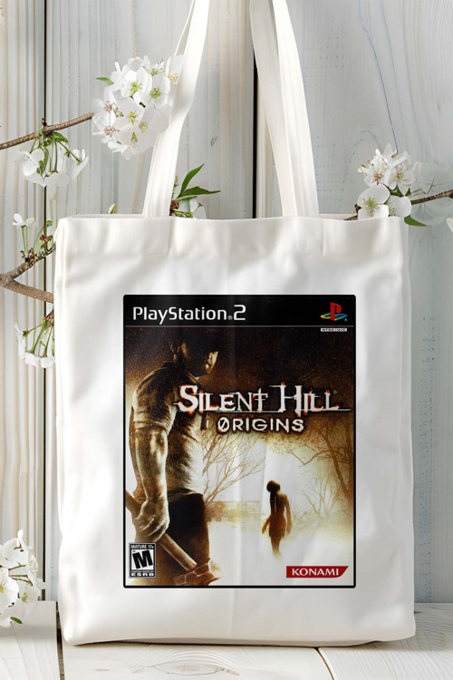 Art hedi̇ye slient hill Oyun Baskılı Bez Çanta Omuz Çantası Kişiye Özel model 3
