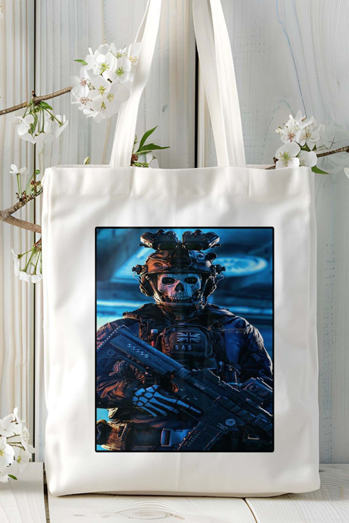Art hedi̇ye Call of Duty Oyun Baskılı Omuz Çanta Kişiye Özel model 16