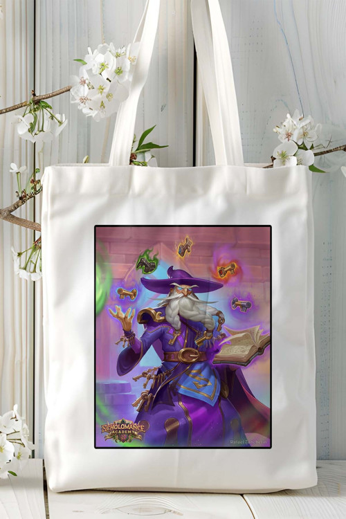 Art hedi̇ye hearthstone Oyun Baskılı Omuz Çanta Kişiye Özel model 6
