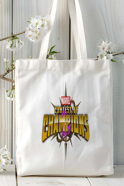 Art hedi̇ye marvel contest Mobil Oyun Baskılı Bez Çanta Omuz Çantası Kişiye Özel Model 1