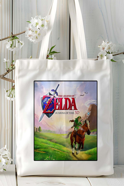 Art hedi̇ye the legend of zelda Oyun Baskılı Omuz Çanta Kişiye Özel model 1