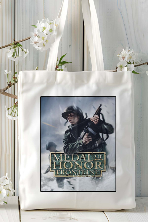 Art hedi̇ye medal of heroes oyun Baskılı Omuz Çanta Kişiye Özel model 1