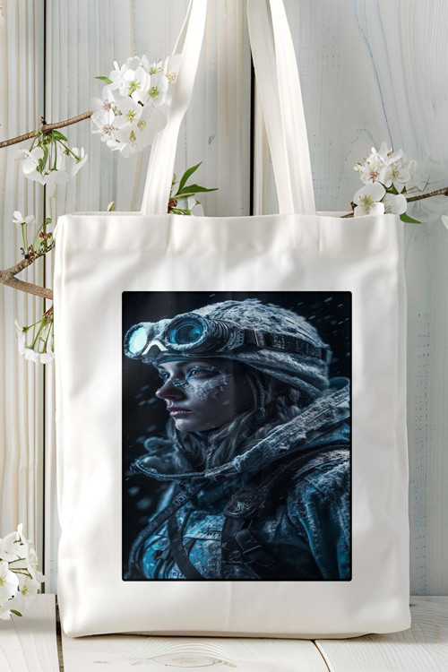 Art hedi̇ye frostpunk oyun Baskılı Omuz Çanta Kişiye Özel model 7
