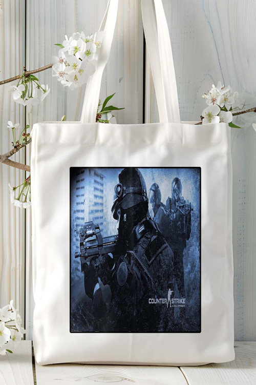 Art hedi̇ye Counter Strike cs 2 csgo Oyun Baskılı Omuz Çanta Kişiye Özel model 63