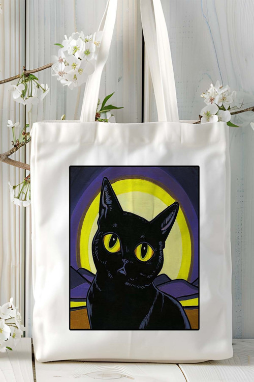 Art hedi̇ye bombay kedisi kedi Baskılı Omuz Çanta Kişiye Özel model 1