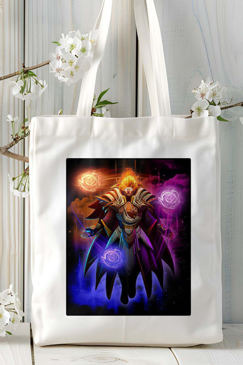 Art hedi̇ye dota oyun Baskılı Bez Çanta Omuz Çantası Kişiye Özel model 8